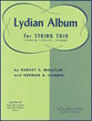 LYDIAN ALBUM STRING TRIO-VLN/VC/PNO cover